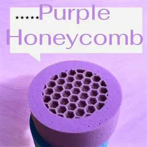 DIY Round Blue Target & Christmas Themed Sponges for ASMR Purposes Holiday Deals Up to 30% Off