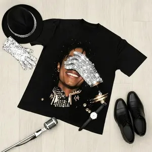 Michael J Glove Graphic Tee, Vintage Graphic 90s Shirt, Hip Hop Streetwear Unisex For Woman And Man Unisex A Perfect Gift