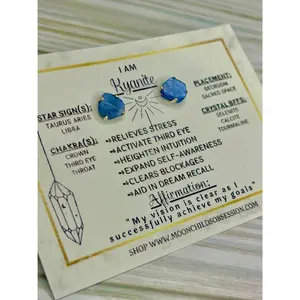 Kyanite Sterling Silver Earrings