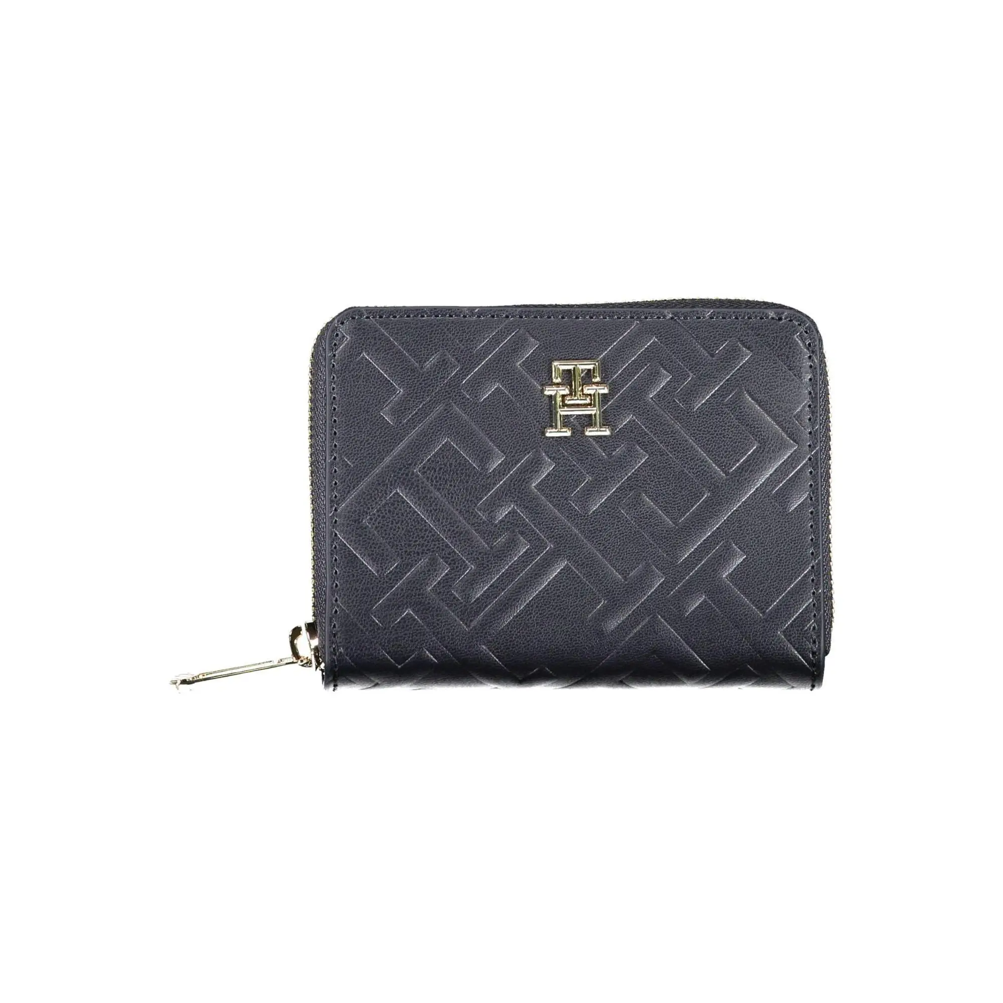 Tommy Hilfiger Blue Polyurethane Wallet