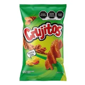 Crujitos 120g Queso y Chile Snack - Delightful Bite-Sized Treat for On-The-Go Snacking - Perfect for Sharing or Enjoying Alone - Versatile and Convenient Snack