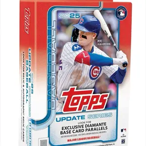 Topps 2025 Update Series Baseball Card Pack Exclusive Diamante Base Card Parallels Look for Relic & Autograph Cards