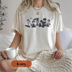 Keep Swimming Graphic Tee, Vintage Retro Wave Shirt, Kpop Inspired Concert Style T-Shirt, Comfort Colors Unisex Fan Gift