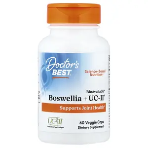 Doctor's Best Boswellia + UC-II®, 60 Veggie Caps