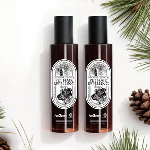 by Pet Hair Repelling Spray, Odor Neutralizer| Anti-Static Wrinkle Release Pet-Friendly Botanical Sprays for Clothing and More, Pine Nut Scent, Up to 2800 Sprays, 6.76oz (2 Pack)
