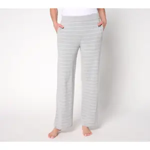 Barefoot Dreams Reg. CozyChic Ultra Lite Striped Ankle Pant