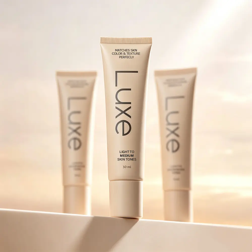 Luxe Color Changing Adaptive Foundation 30ml, Self-Matching Skin Tone Buildable Coverage Base, 12HR Long Wear Natural Dewy Finish, Skincare Infused Niacinamide Arbutin Makeup for All Light to Dark Skin Tones