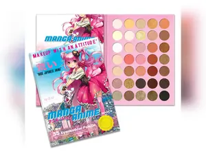 Manga Anime Makeup 35 Eyeshadow Palette Book 2