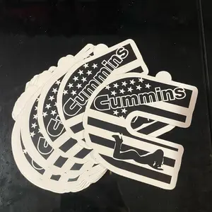Cummins American Die-cut Sticker