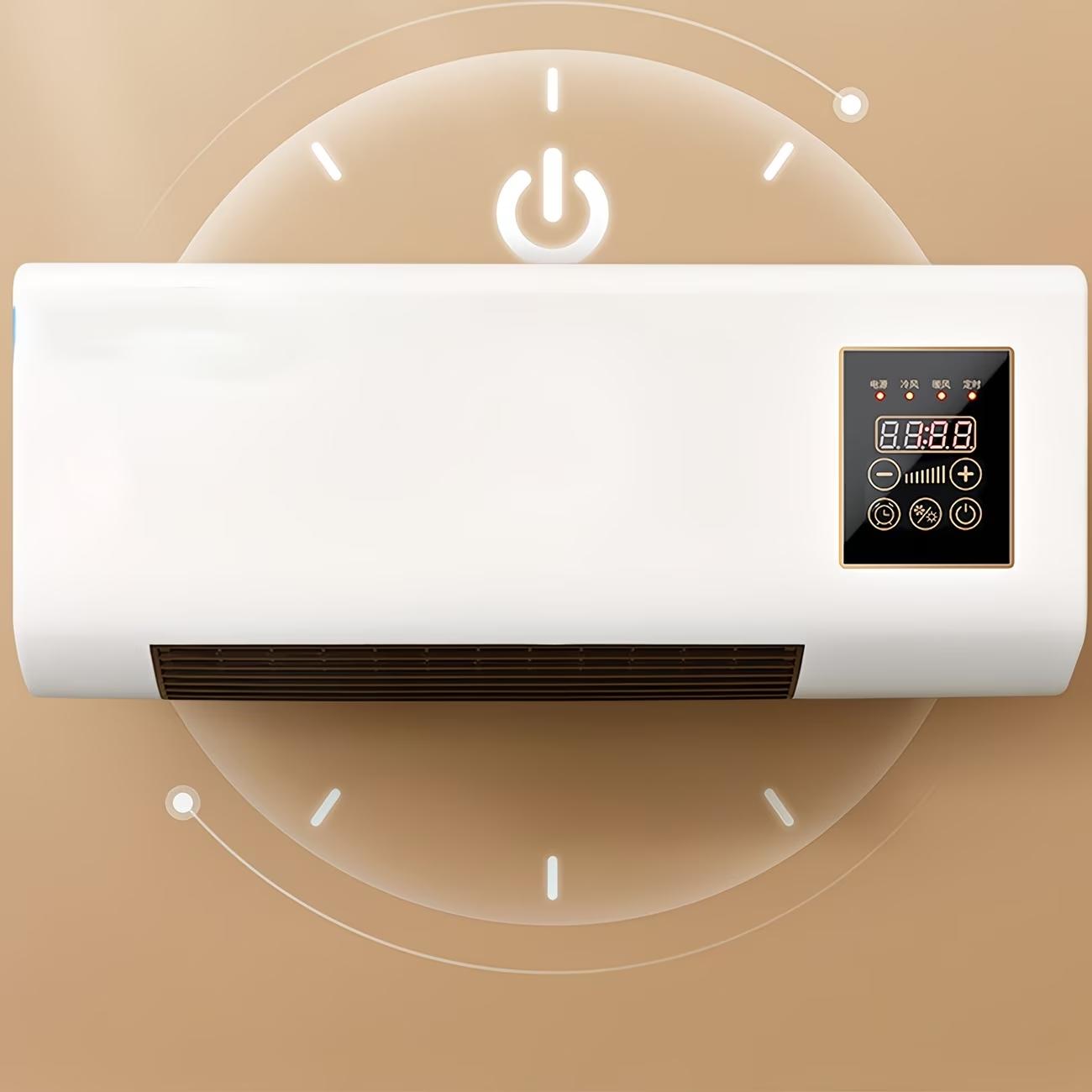 1400W Dual Mode Wall Mounted Air Conditioner Summer Gentle Natural Wind Winter Fast Warm Heating For Bedroom Office Living Room 1400W Dual Mode Wall Mounted Air Conditioner Summer Gentle Natural Wind Winter Fast Warm Heating For Bedroom Office Living Room