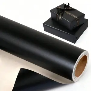 Matte Metal Gift Wrapping Paper, Pure Color Packaging Paper, Wedding Valentine's Day Birthday Christmas DIY Bouquet Decorations