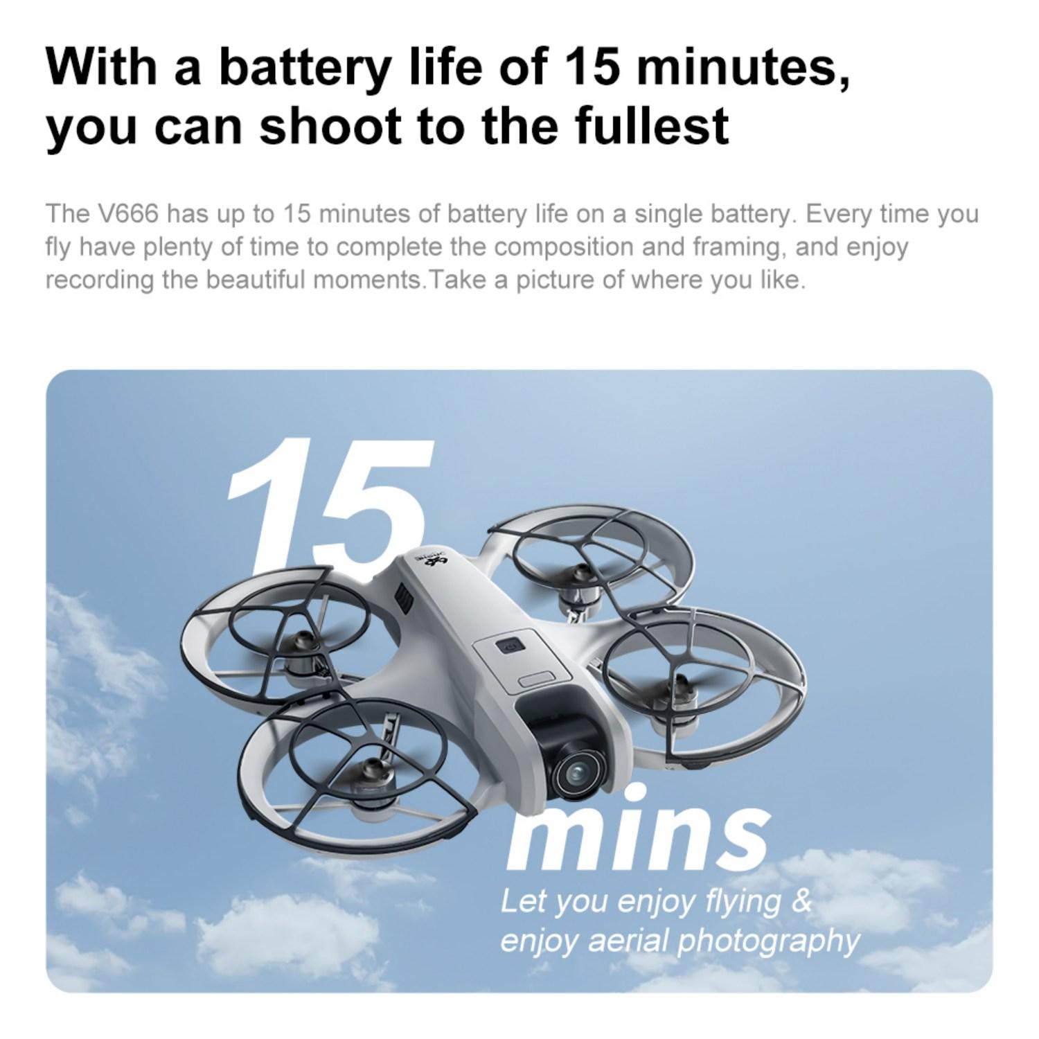 Remote Control Drone for Beginners, HD Dual Cameras, Optical Flow Positioning, 360° Flip, One-Key Takeoff/Landing, FPV Flight, 2 Batteries & Carrying Case Included obstacle avoidance