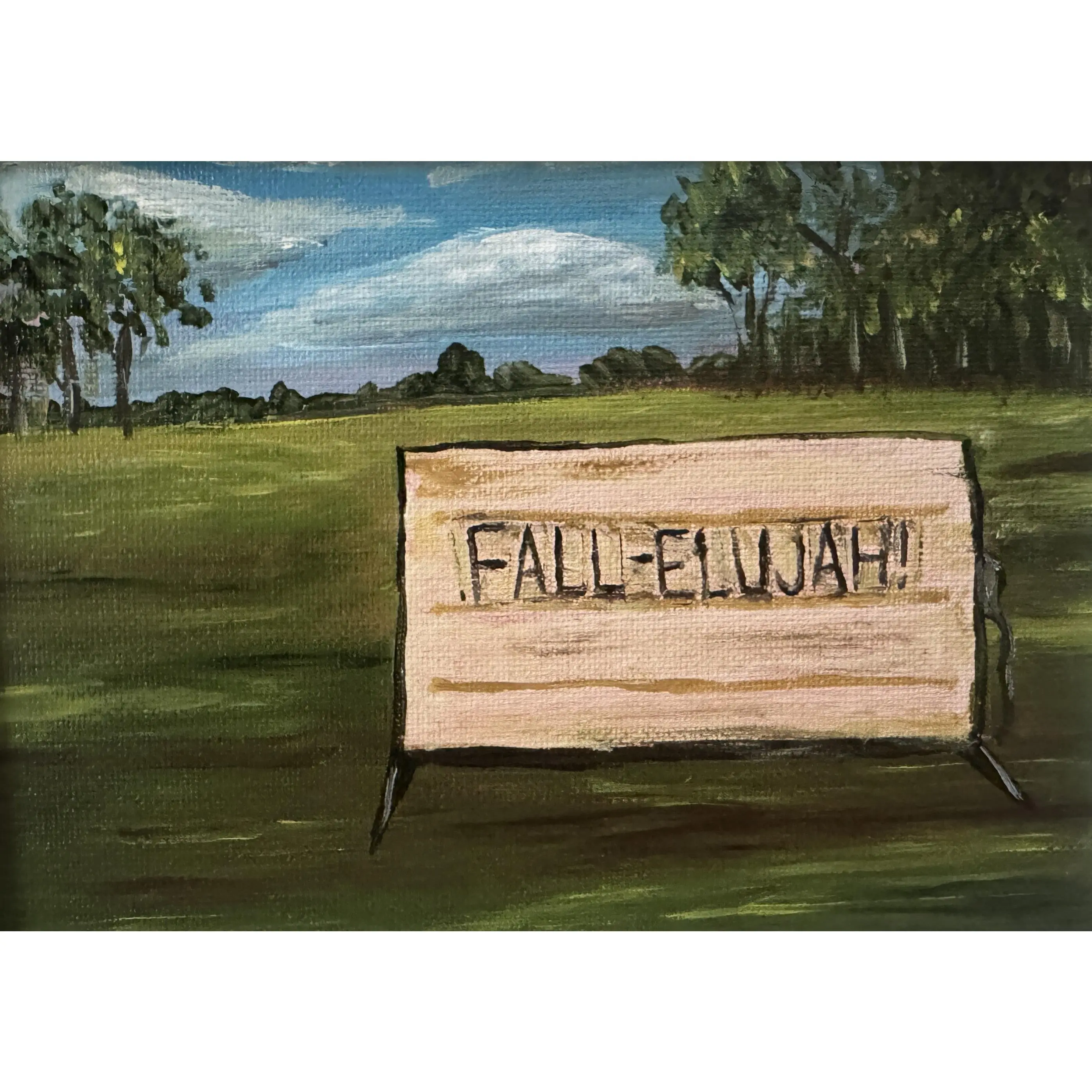 Fall-Elijah!