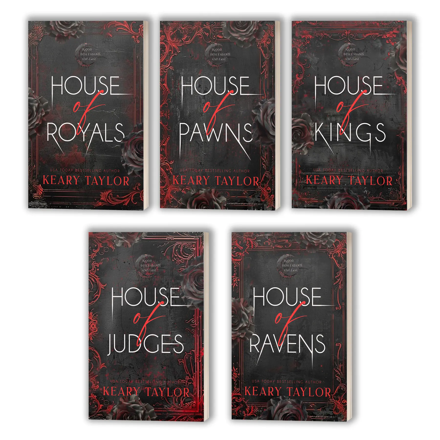 Signed House of Royals Saga Paperback Series