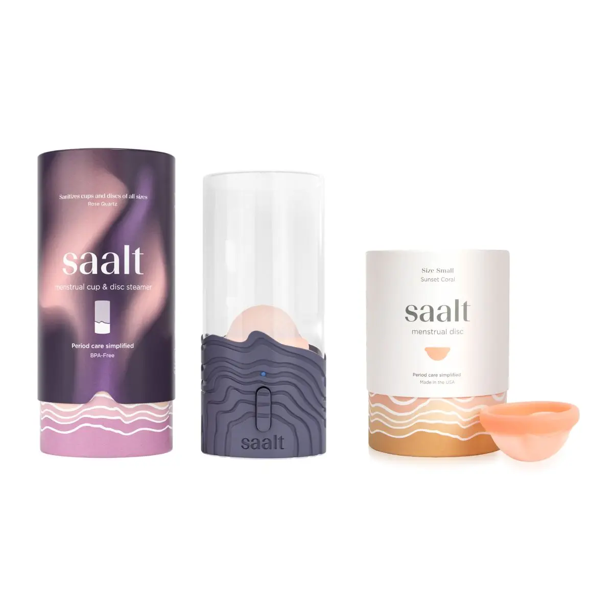 Small Saalt Disc + Steamer