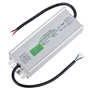 LED Driver 120 Watts  IP67 Power  Transformer Adapter 100V-260V AC to 12V DC Low  Output for LED Light, Computer Project, Outdoor Light and Any 12V DC led Lights