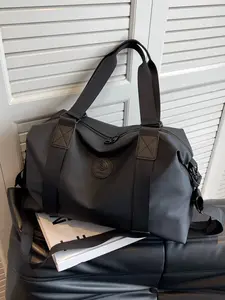 Casual minimalist large-capacity lightweight short-term travel bag gym bag handbag single-shoulder crossbody bag unisex