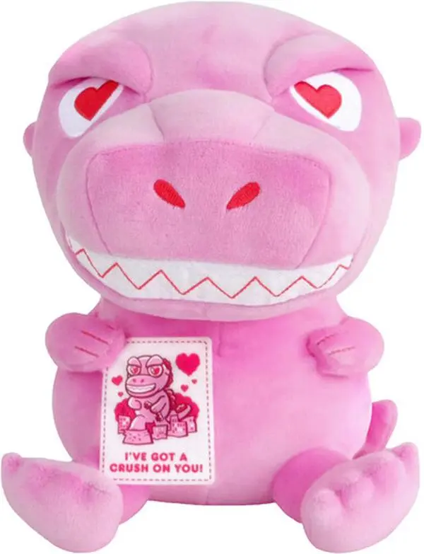 Super7 - Toho - Super Duper Plush Wv4 - Godzilla '89 (Valentine Pink)  [COLLECTIBLES] Plush, Collectible