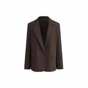 Cider Notched Collar Oversized Blazer Cider Notched Collar Oversized Blazer