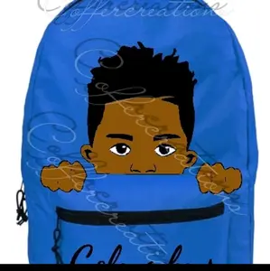 Columbus customized Canvas backpack