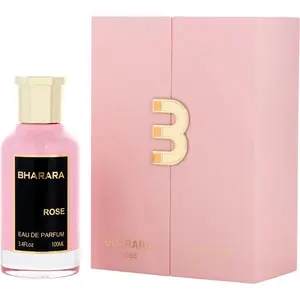 Bharara Rose Women's EDP Fragrance - Premium Floral, Citrus, Fruit-Flavored Full-Size Beauty & Personal Care Scent