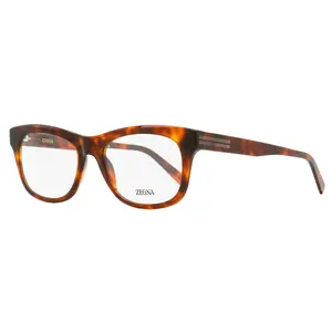Zegna Thin Profile Eyeglasses EZ5283 054 Red Havana 53mm