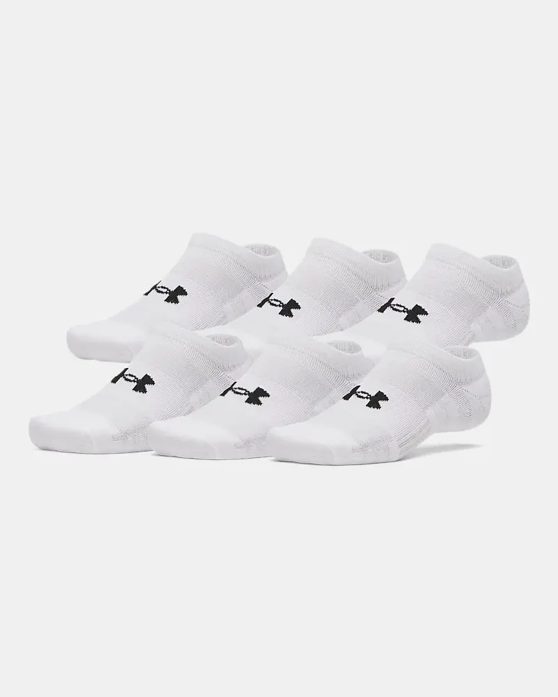 Under Armour Performance Cotton Unisex 6-Pack No Show Socks Under Armour Performance Cotton Unisex 6-Pack No Show Socks