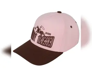 Cowboy Obsessed Trucker Hat Pink
