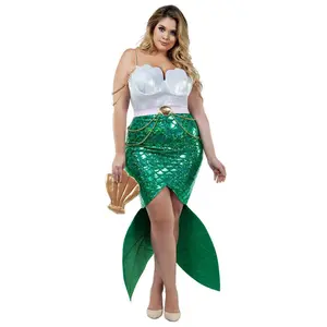 Plus Size Alluring Sea Siren Costume