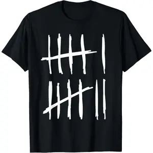 67 Tally Marks Six Seven Meme Funny Numbers School T Shirt Gift Trendy Humor Graphic Tee for Men Women Youth Casual Streetwear