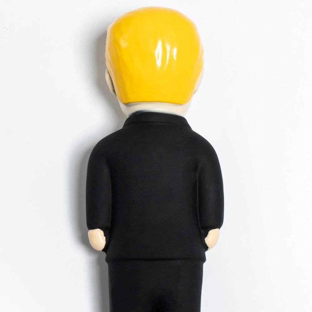 Latex Trump Stress Relief Doll, Large Size, Squeeze Sound, Novelty Figurine, Chew Toy for Dogs, Fun Anxiety Toy