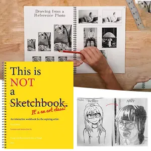 This is Not a Sketchbook, It's an Art Class, Spiral-bound, This isn't a Sketchbook, An Interactive Workbook for the Aspiring Artist