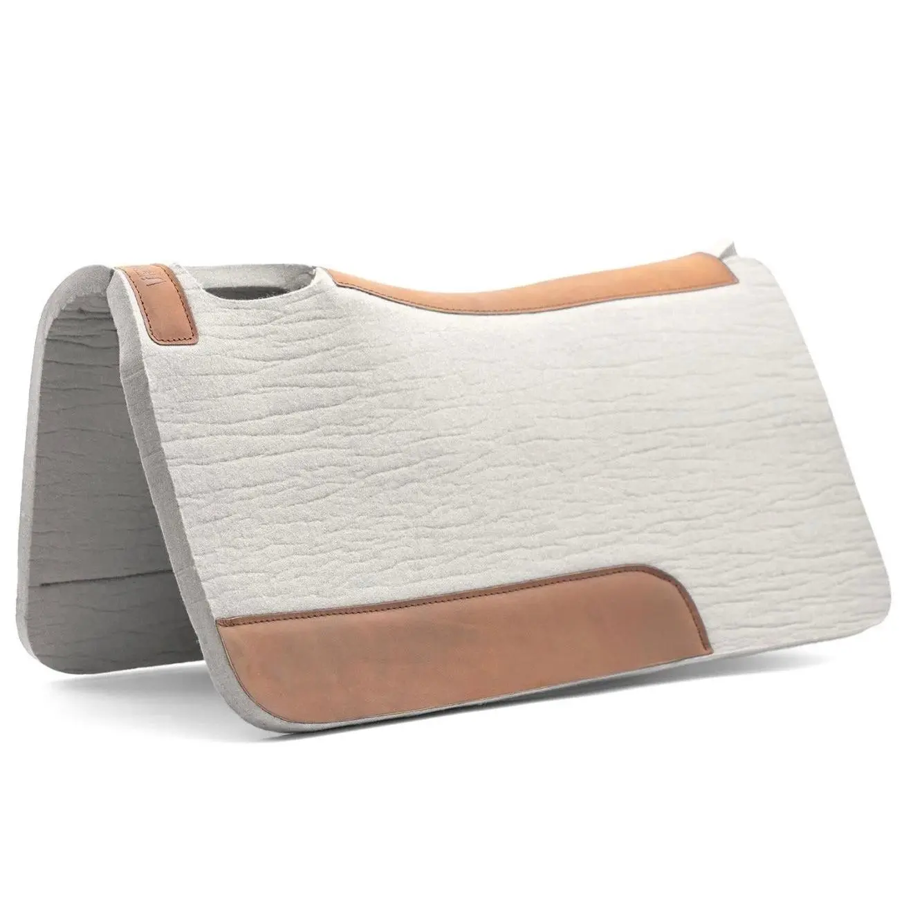 Four T WoolLuxe 100% Wool Equine Saddle Pad – Cushioned, Breathable, and Shock-Absorbin