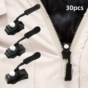 Universal Zipper Repair Tool Kit, 30pcs Instant Zipper Repair for Clothes & Bags, Durable Easy Install Replacement Sliders