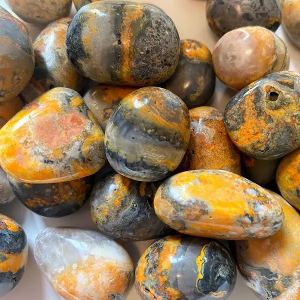 Bumble Bee Jasper Tumbled