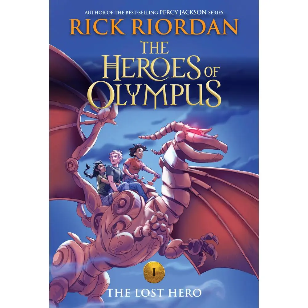 USED Book - The Heroes of Olympus, Book One: The Lost Hero - (New Cover) by Riordan, Rick (Paperback) - english