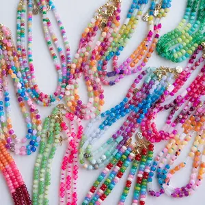 Candy bead necklaces