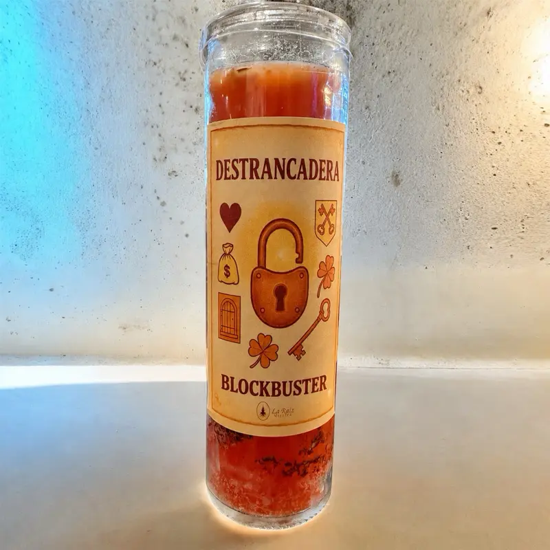 Destrancadera-Blockbuster Candle for Breaking Locks and Removing Bad Luck