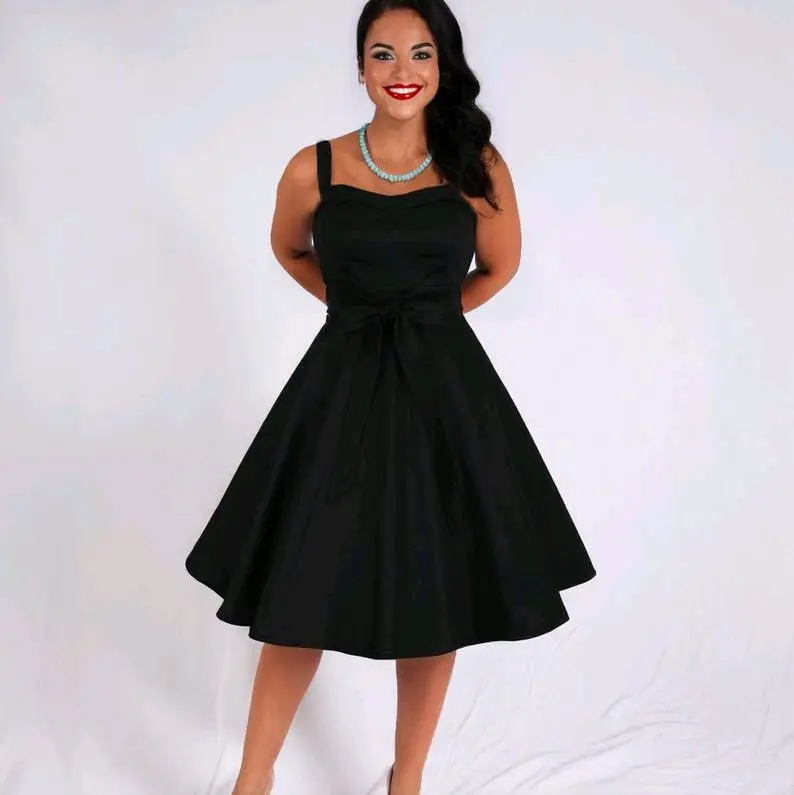 best color for bridesmaid dresses Retro Pinup Bridal Wedding Dress by Hollyville