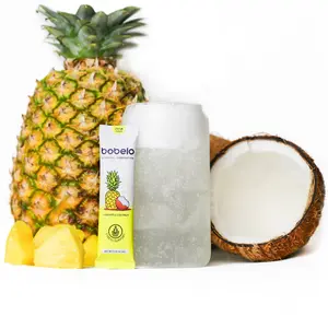 Bobelo Original Pineapple Coconut  | Stress Relief Elixir + Zero Sugar Fizz + Electrolyte Hydration Powder Drink Mix Beverage Natural