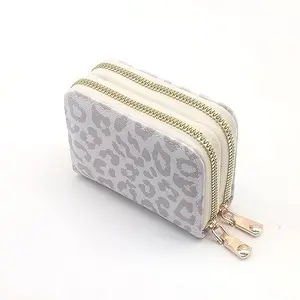 Women's RFID Blocking Leather Wallet, Fashionable Durable Multi-Slot Large Capacity Foldable Wallet with All-Over Print Oriental Design, Zipper Coin Pouch, Luxury Minimalism Daily Essential Women's Bag & Accessory for 2026, Fashionable Wallet outdoorfun s