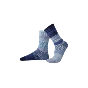 Solmate Socks Horizon Crew Socks - Mismatched, Recycled Cotton, Made in USA