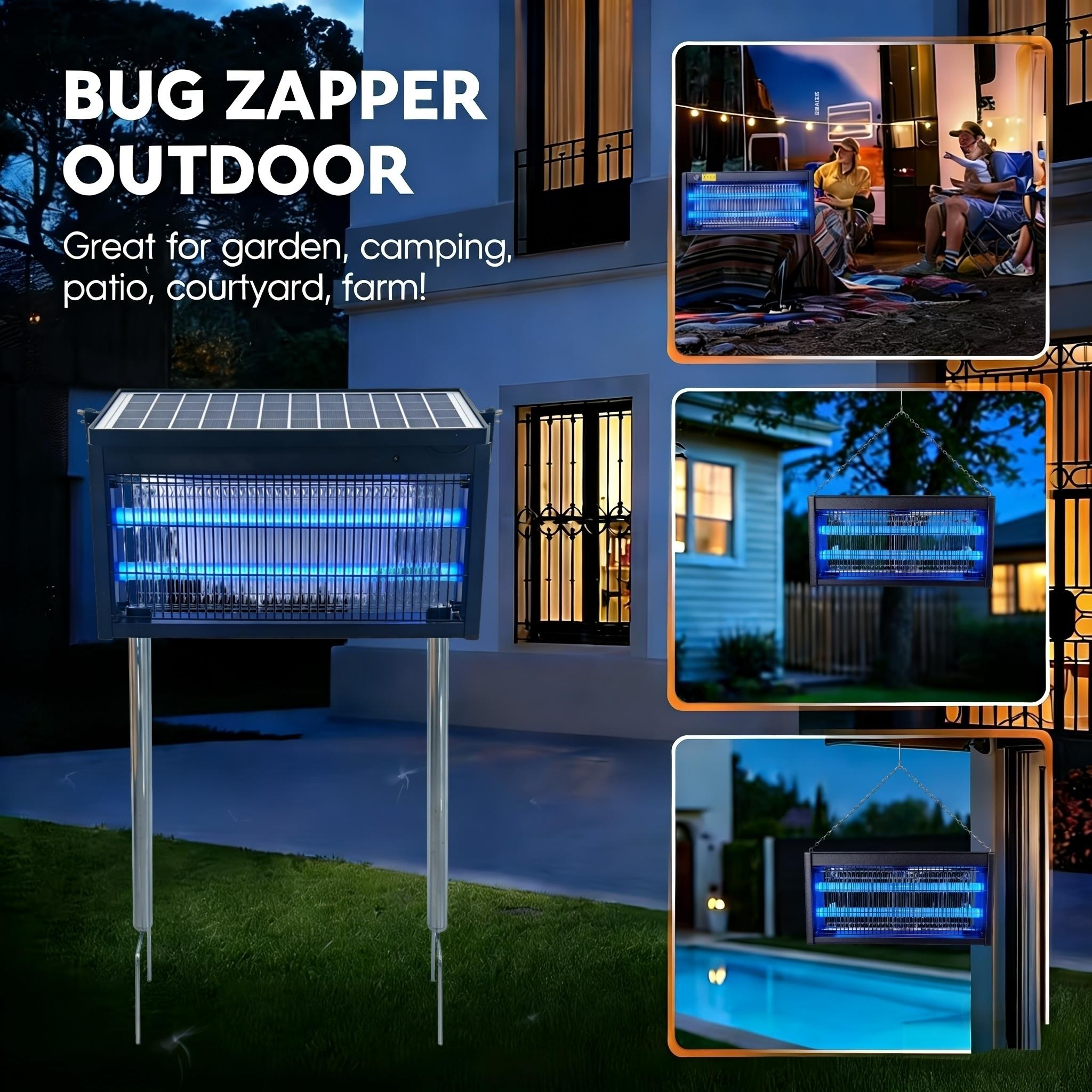 The new solar outdoor mosquito-killing lamp saves electricity and worry-free. It can be protected at any time in the countryside, courtyards, camping, fishing, and picnics. The most romantic gift to protect your family