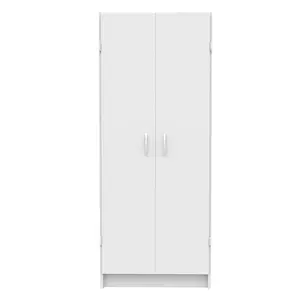 ClosetMaid 896700 12.5 x 24 x 59.5 Inch Adjustable 4 Shelf Pantry Cabinet, White ClosetMaid 896700 12.5 x 24 x 59.5 Inch Adjustable 4 Shelf Pantry Cabinet, White