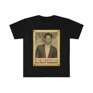Morrison War Criminal T-shirt - Will Schuester Tee For Glee Fans Tiktok Glee Gift Tshirt