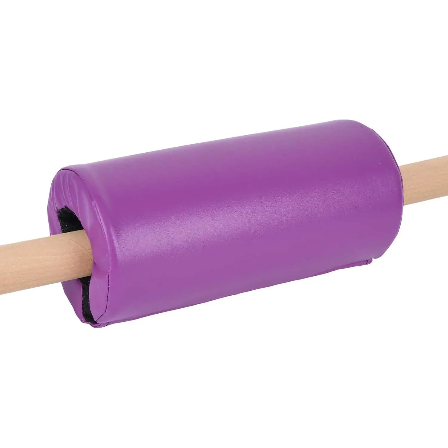 Gymnastics Bar Pad Soft Soak Material Purple Vinyl Covering Protective Pad for Gymnastics Bars Parallel Uneven Horizontal Ballet Bars for Children and Adults