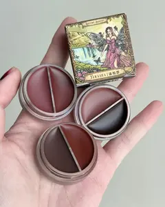 Shellwe Makeup Farasha Collection Duo Lip Mud Lip Color Lip Clay 3 in a bundle