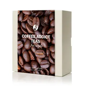 Coffee Addict Teas Sampler Set - High Caffeine Loose Tea Collection for 40 Cups