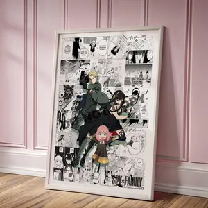 Anime Manga Poster - Spy x family - Anya - Wall Art - Anime Gift - POSTER NO FRAME