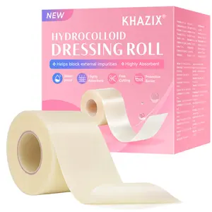 Hydrocolloid Dressing Roll, Dust-Proof, Reduces Friction, Breathable and Comfortable, Protects Skin, Freely Cut Into Patches, 1 Roll